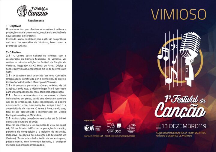 Regulamento inscri&ccedil;&atilde;o