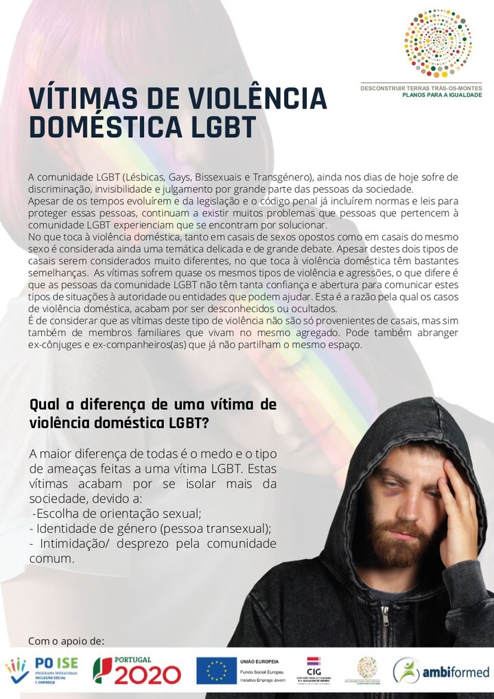Cartaz violencia domestica LGBT1