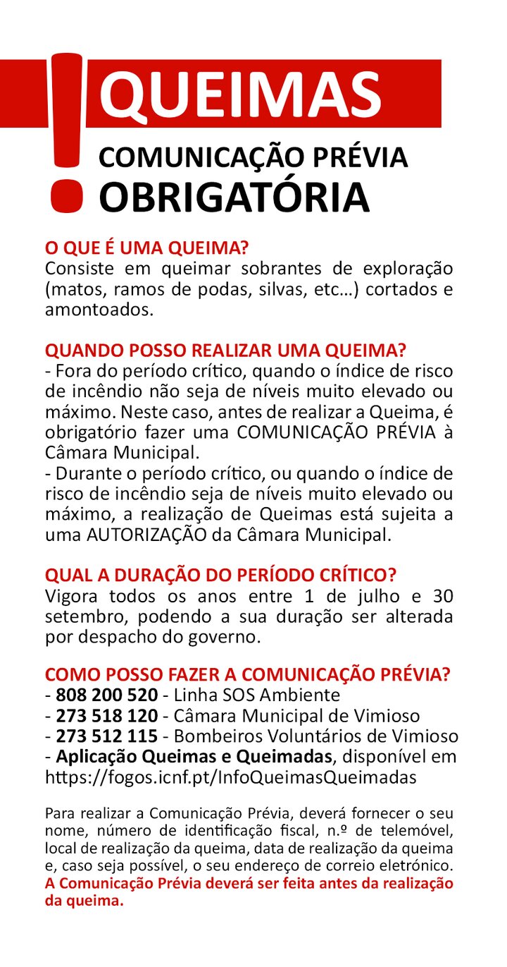 Flyer queimas costas 2019